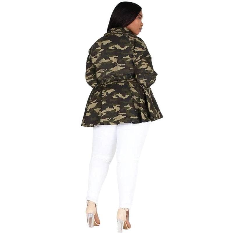 Stylish Camo Dress Looks for Curvy Fashion-5