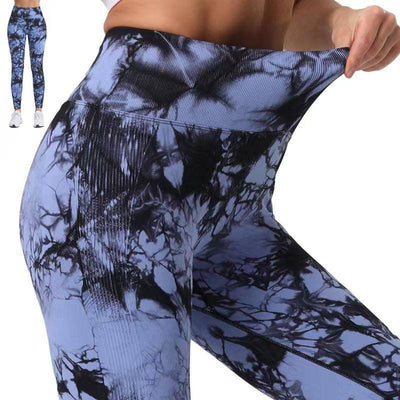 Stylish Printed Workout Leggings - Vibrant & Versatile-1