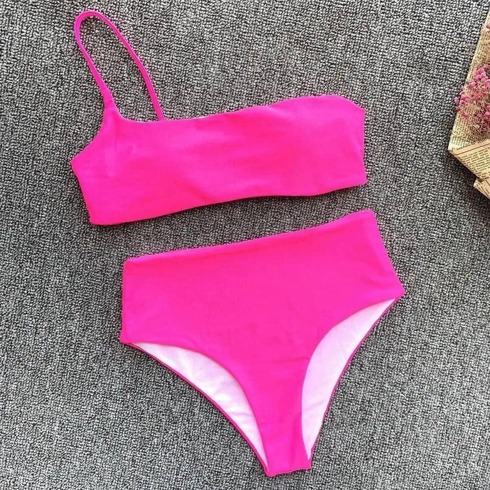 Summer Bikini-RoseRed-3