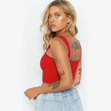 Summer Fashion Women Crop Top Sexy Sleeveless Tank Tops-9