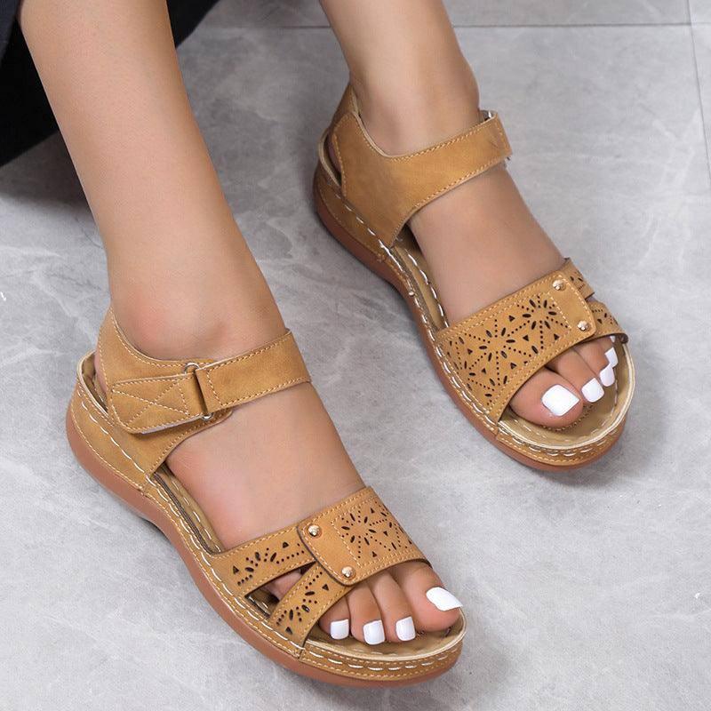 Summer Wedge Roman Sandals-3