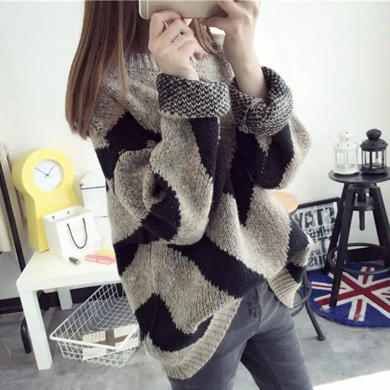 Sweater pullover sweater coat-5