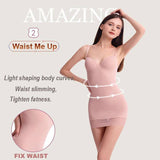 Tight Suspender Dress For Shapewear Slimming Bottoming Skirt-2