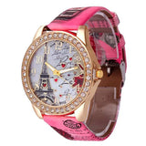 New Vintage Paris Eiffel Tower Women's Quartz Watch Women Girls Ladies Students Casual Wristwatch Relojes-4