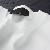 WAVLATII Oversized Summer T shirts for Women Men Brown-6