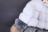 Women's Fashionable Fur Warm Coat-4